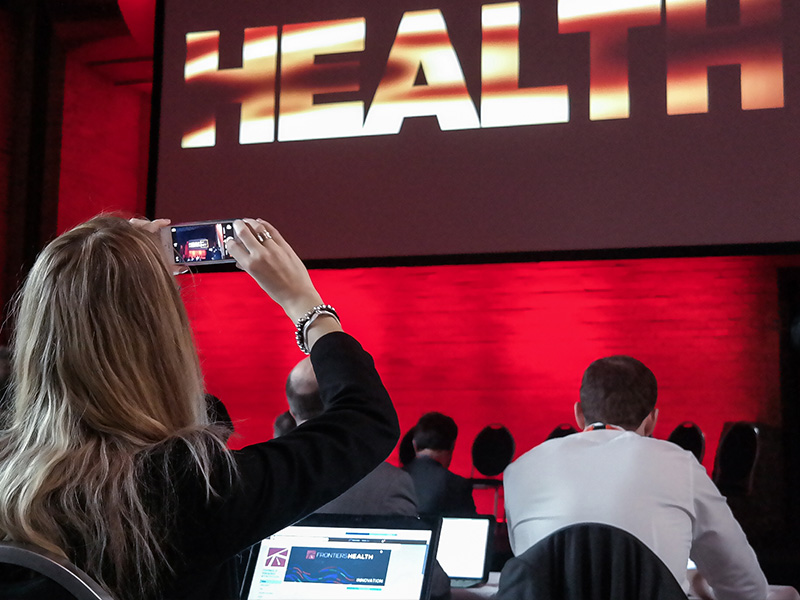Check out our visual twitter stream of Frontiers Health 2016